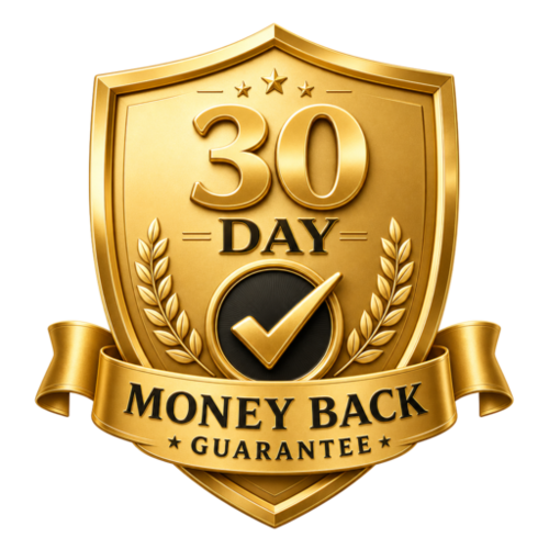 30 Day Money Back Guarantee